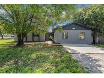 Charming single-story home with a well-maintained lawn and mature landscaping at 1189 Rib Ave, St Cloud, FL 34771