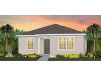 Charming single-story home with a well-manicured lawn and a welcoming front entrance at 3367 Vine Leaf St, Apopka, FL 32712