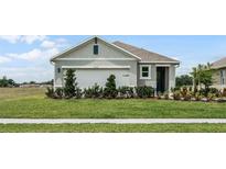 Charming single-story home with a well-manicured lawn and an attached two-car garage at 7185 Cow Prairie Rd, St Cloud, FL 34773