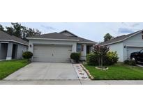 Charming single-Gathering home with a two-car garage and well-maintained lawn and garden at 3202 Timber Hawk Cir, Ocoee, FL 34761