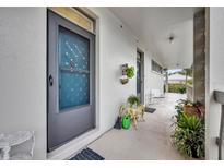 Cozy entryway with charming decor, plants, and a welcoming ambiance at 700 Melrose Ave # C22, Winter Park, FL 32789