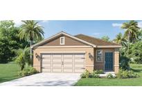Charming single-Gathering home with a two-car garage and well-maintained landscaping at 2858 House Finch Rd, St Cloud, FL 34773