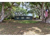 Charming single-story home with mature trees and a well-maintained front yard offering a serene setting at 845 Edgewater Cir, Eustis, FL 32726