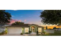 Charming single-Gathering home features a well-manicured lawn and inviting curb appeal at 401 Gannet Ct, Kissimmee, FL 34759