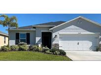 Charming single-story home featuring a well-manicured lawn and a two-car garage in a lovely neighborhood at 4564 Orchard Grove Rd, St Cloud, FL 34772