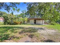 A quaint single story home with mature trees is surrounded by lush greenery at 321 Beard Rd, Winter Garden, FL 34787
