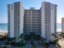 Modern beachfront condominium with multiple balconies and ocean views at 2055 S Atlantic Ave # 505, Daytona Beach, FL 32118