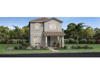 Charming two-story home with covered entry, landscaped yard, and inviting curb appeal at 2531 Long Pine Ave, Apopka, FL 32712
