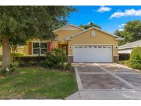 Charming single-Gathering home with a well-manicured lawn and a two-car garage at 9823 Sw 95Th Loop, Ocala, FL 34481