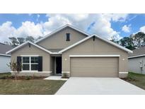 Charming single-story home featuring a two-car garage and well-maintained front lawn at 2889 Ne 21St Terrace Rd, Ocala, FL 34470