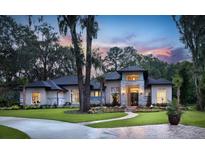 Stunning home showcasing manicured landscaping and a charming stone accented entry at 0000 Se 17Th Ct, Ocala, FL 34471