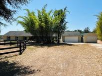 Charming ranch-style home featuring mature bamboo and a two-car garage, set on a spacious lot at 15069 Se 73Rd Ave, Summerfield, FL 34491
