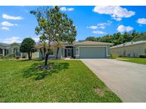 Charming one-story home with lush front lawn and a well-maintained driveway at 16193 Sw 14Th Avenue Rd, Ocala, FL 34473