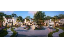 Luxury homes community with landscaped streets and circular driveways at 105 Jardin Cove, Altamonte Springs, FL 32714