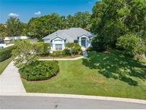 Charming single-story home with a well-manicured lawn and mature trees in a tranquil neighborhood setting at 2376 Nightingale Ln, Kissimmee, FL 34746