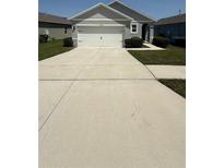 Charming single-story home featuring a spacious driveway and a well-maintained lawn at 30346 Armenia Rd, Leesburg, FL 34748
