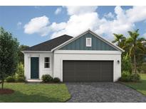 Charming one-story home features a 2-car garage, neatly landscaped yard, and covered entry at 6237 Sw 96Th Pl, Ocala, FL 34476