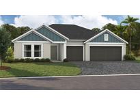 Charming single-story home with a well-manicured lawn and a convenient two-car garage at 6236 Sw 95Th Pl, Ocala, FL 34476