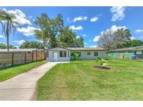 Charming single-story home featuring a well-maintained lawn and a freshly painted exterior at 475 W Ethelene St, Bartow, FL 33830