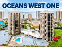 Stunning high-rise condo with pool, golf course, and ocean views at 1 Oceans West Blvd # 1B2, Daytona Beach, FL 32118