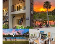 Charming condo featuring stacked levels, a covered entryway, and a welcoming facade at 563 Belltower Ave # 240, Deltona, FL 32725