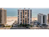 Oceanfront condo building boasts stunning views and private beach access with street and beach views at 3003 S Atlantic Ave # 21A2, Daytona Beach Shores, FL 32118