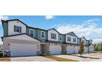 Inviting townhomes with neutral colors, two car garages, and professional landscaping at 2465 Magnolia Reserve Rd, Ocoee, FL 34761