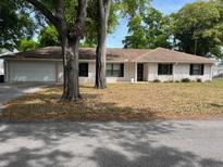 Charming single-story home featuring a two-car garage and inviting curb appeal at 1102 Shadowbrook N Dr, Lakeland, FL 33813