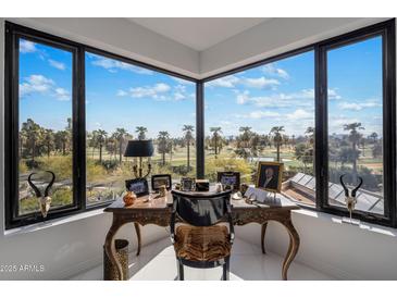 Luxurious home office boasts stunning golf course views at 1040 E Osborn Rd # 302, Phoenix, AZ 85014