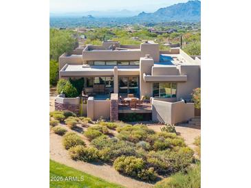 Luxury home with desert landscaping and stunning mountain views at 40167 N 110Th Pl, Scottsdale, AZ 85262