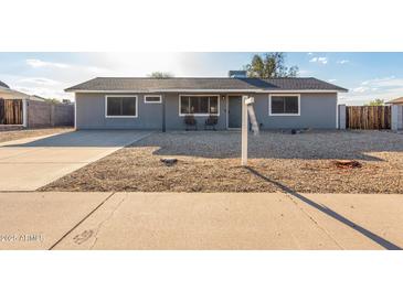 Newly renovated single story home with front yard and driveway at 15844 N 20Th St, Phoenix, AZ 85022