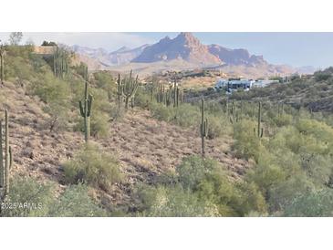 Scenic desert lot with mountain views and cacti at 15414 E Westridge Dr, Fountain Hills, AZ 85268
