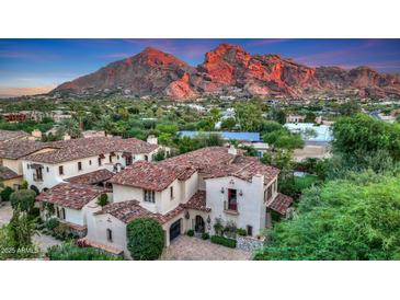 Luxury home with stunning mountain views and Spanish-style architecture at 4949 E Lincoln Dr # 34, Paradise Valley, AZ 85253