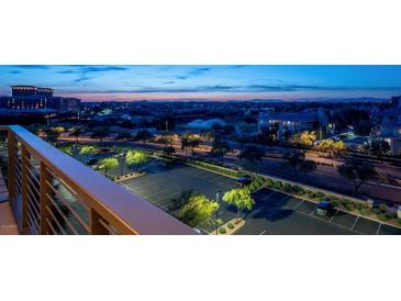 Night time aerial view showcasing the property's surrounding area at 15215 N Kierland Blvd # 632, Scottsdale, AZ 85254