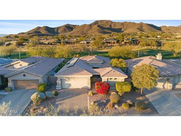 Luxury home with mountain views and solar panels at 2164 W Muirfield Dr, Anthem, AZ 85086