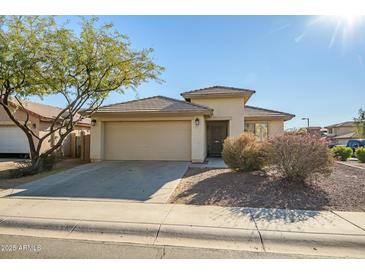 One-story house with attached garage and front yard landscaping at 25875 W St Catherine Ave, Buckeye, AZ 85326