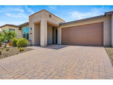 Single-story home with two-car garage and landscaped front yard at 29316 N Lone Pine Ln, Rio Verde, AZ 85263