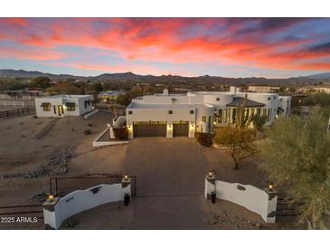 Luxury estate with gated entry and double garage at 14236 E Ranch Rd, Scottsdale, AZ 85262