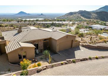 Luxury home with stunning mountain views and spacious driveway at 14849 E Valley Vista Dr, Fountain Hills, AZ 85268