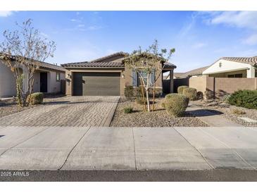 One-story home with a two-car garage and landscaped front yard at 4816 S 117Th Ave, Avondale, AZ 85323