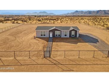 New manufactured home on spacious lot with mountain views at 53929 W Bowlin Rd, Maricopa, AZ 85139