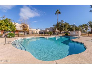 Inviting community pool, ready for relaxation and recreation at 1029 E Lodge Dr, Tempe, AZ 85283
