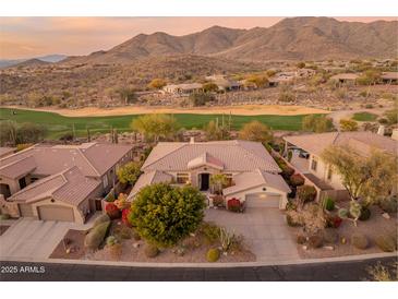 Luxury home with stunning mountain views and golf course access at 2310 W Hazelhurst Dr, Anthem, AZ 85086