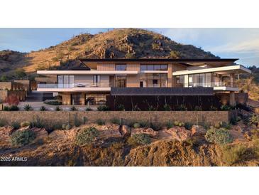 Luxury modern home with mountain views and infinity pool at 7236 N 40Th St # 8, Paradise Valley, AZ 85253