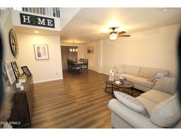 Spacious living room with ample natural light and comfortable seating at 736 E Ivanhoe St, Chandler, AZ 85225