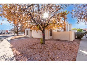 Charming single-story home featuring a low-maintenance landscape and desert surroundings at 1342 W Emerald Ave # 344, Mesa, AZ 85202