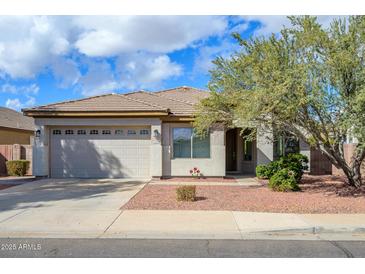 Charming single-story home showcasing desert landscaping and neutral tones at 1280 E Redwood Dr, Chandler, AZ 85286
