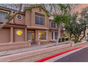Charming two-story home with desert landscaping and unique round windows at 2875 W Highland St # 1102, Chandler, AZ 85224