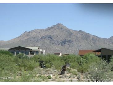 Scenic view of McDowell Mountain from property with Arizona vegetation in foreground at 20750 N 87Th St # 2074, Scottsdale, AZ 85255