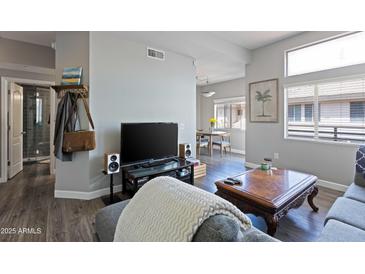 Spacious living room with contemporary decor and an open layout, great for entertaining at 4343 N 21St St # 213, Phoenix, AZ 85016
